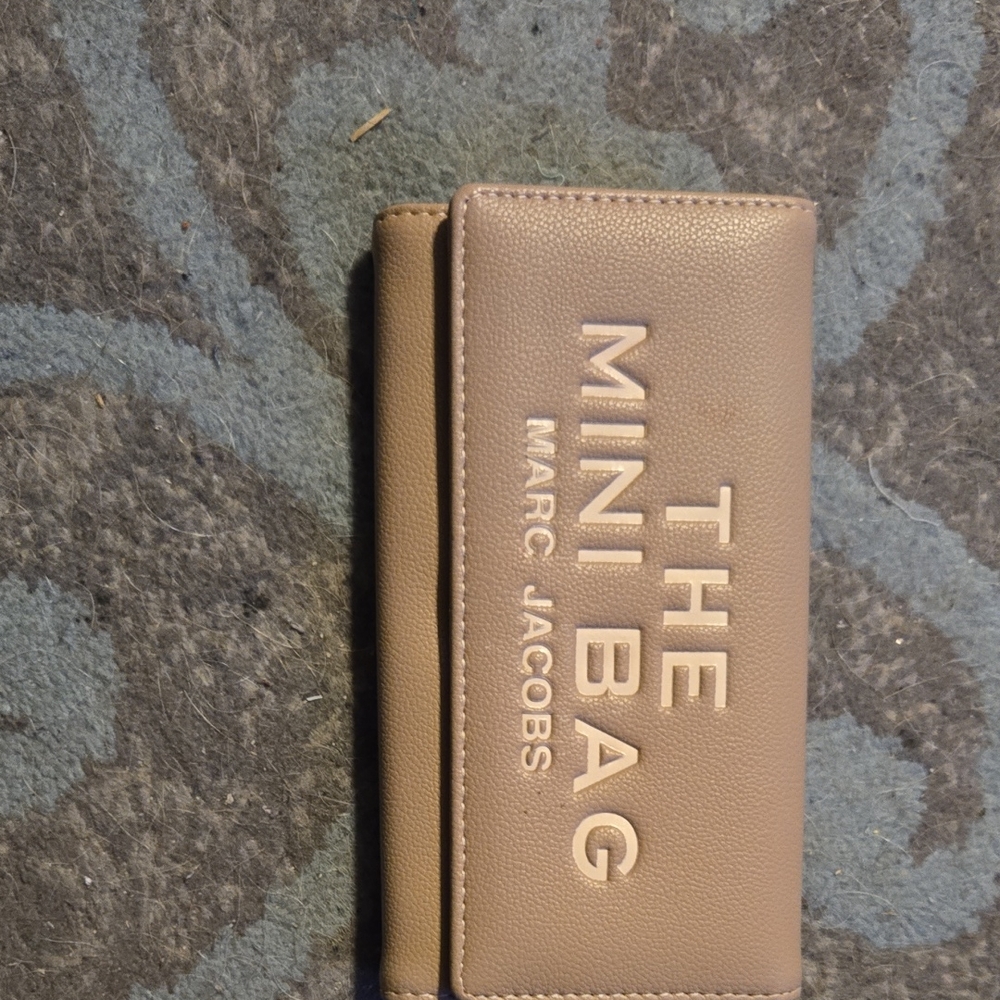 Marc Jacobs Beige Mini Key & Card Holder